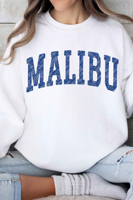 MALIBU CALIFORNIA GRAPHIC SWEATSHIRT
