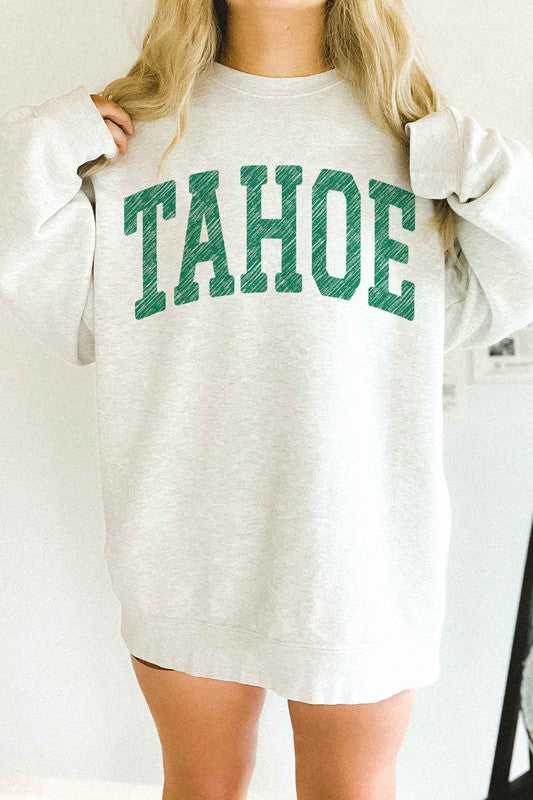 TAHOE CALIFORNIA NEVADA OVERSIZED SWEATSHIRT