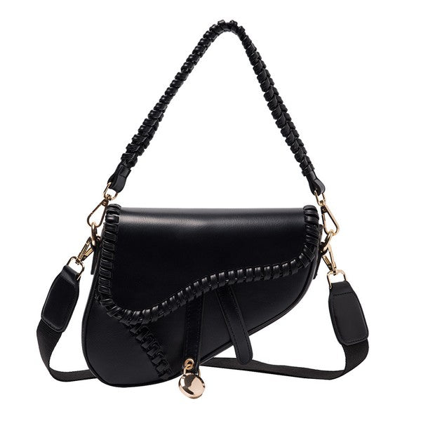 Adeline Saddle Crossbody Hand Bag | Modern Boutique Fashion