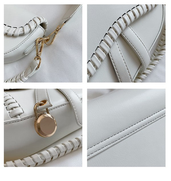 Adeline Saddle Crossbody Hand Bag | Modern Boutique Fashion