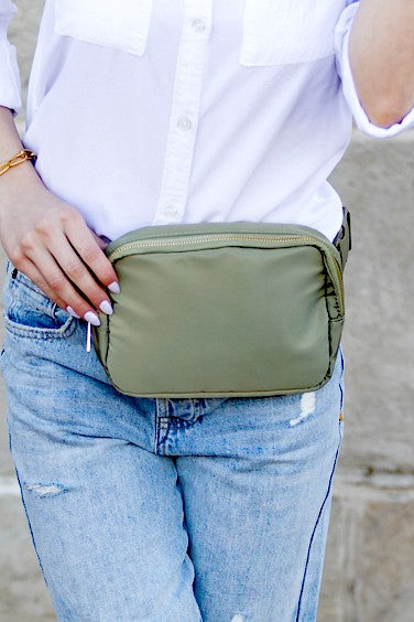 Roam 2L Nylon Sling Belt Bum Fanny Bag | Modern Boutique Fashion