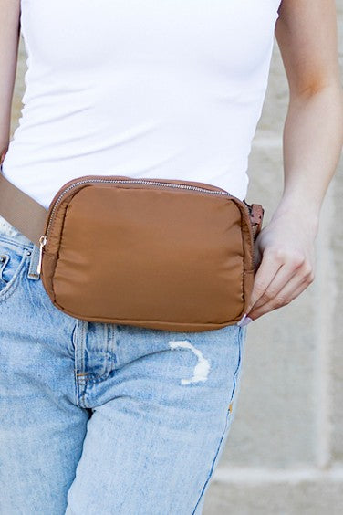 Roam 2L Nylon Sling Belt Bum Fanny Bag | Modern Boutique Fashion
