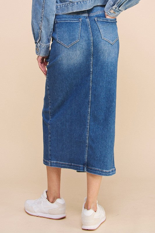 Front Slit Cargo Skirt | Modern Boutique Fashion