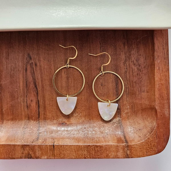 Iris Earrings - Iridescent | Modern Boutique Fashion