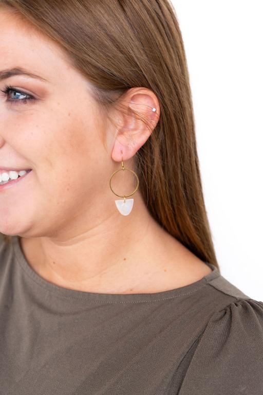Iris Earrings - Iridescent | Modern Boutique Fashion