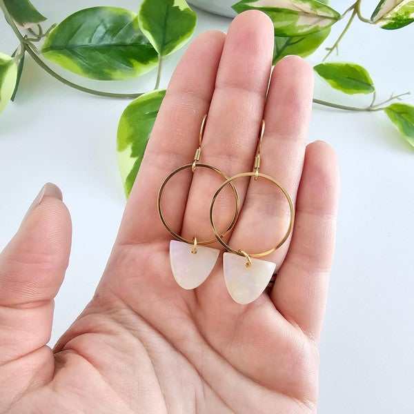 Iris Earrings - Iridescent | Modern Boutique Fashion