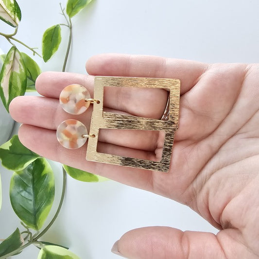 Rebecca Earrings - Orange Dream | Modern Boutique Fashion