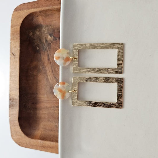 Rebecca Earrings - Orange Dream | Modern Boutique Fashion