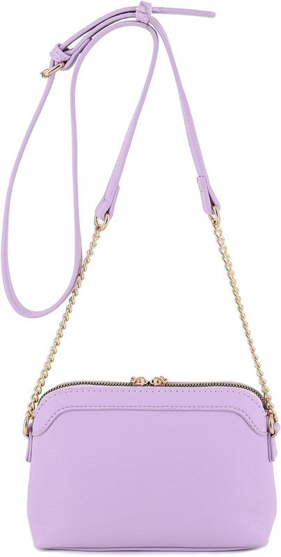 Tassel Small Crossbody Bag With Chain Strap | Modern Boutique Fashion