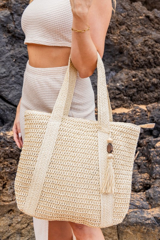 Izola Carry All Tassel Tote | Modern Boutique Fashion