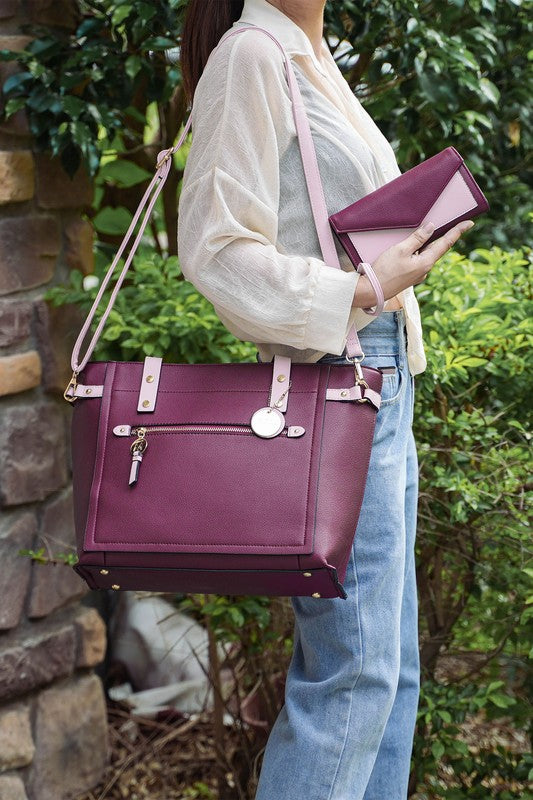 Mkf Collection Andrys Tote Bag By Mia K | Modern Boutique Fashion