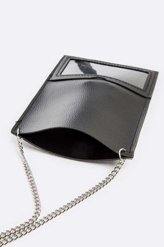 Rhinestone Iconic Crossbody Phone Swing Bag | Modern Boutique Fashion