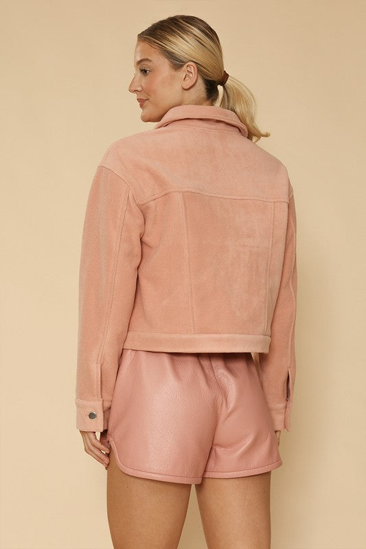 Fleece Bow Jacket | Modern Boutique Fashion