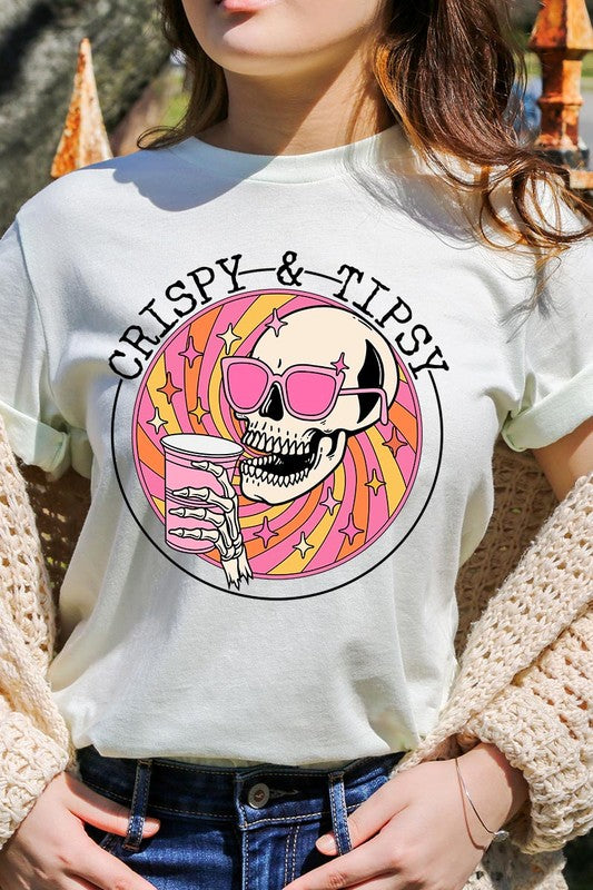 Crispy&Tipsy Graphic T Shirts