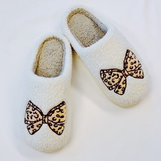 Emily Bow Cozy Lounge Slippers
