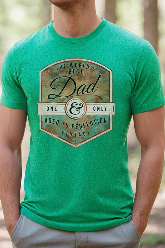 Fathers Day Mens Tees Worlds Best Dad Tee