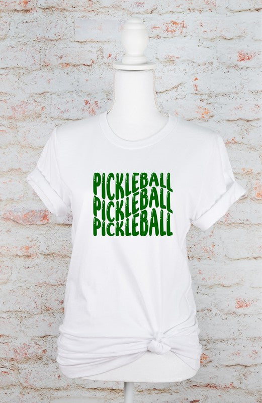 Pickleball Pickleball Pickleball Graphic Tee