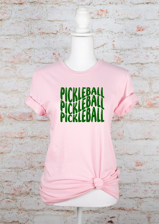 Pickleball Pickleball Pickleball Graphic Tee