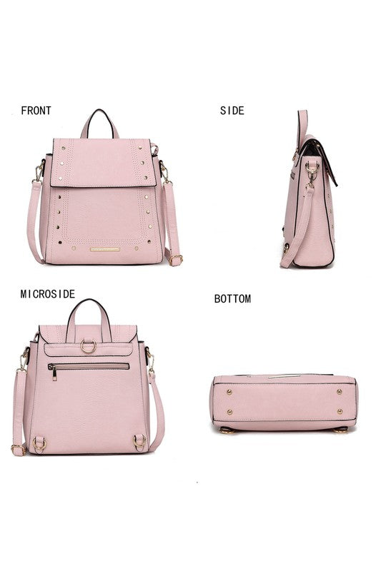 Mkf Collection Elke Convertible Backpack Bag | Modern Boutique Fashion