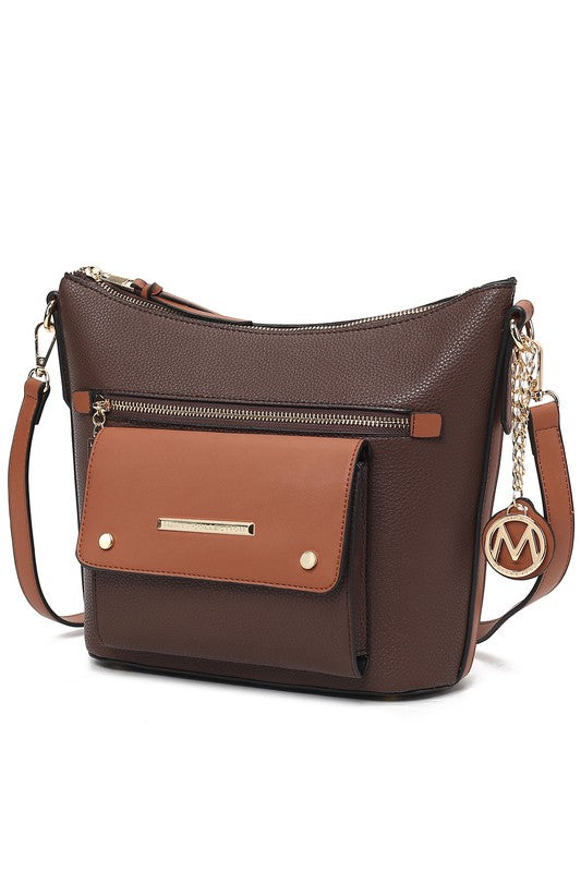 Mkf Collection Serenity Color Block Crossbody Bag | Modern Boutique Fashion