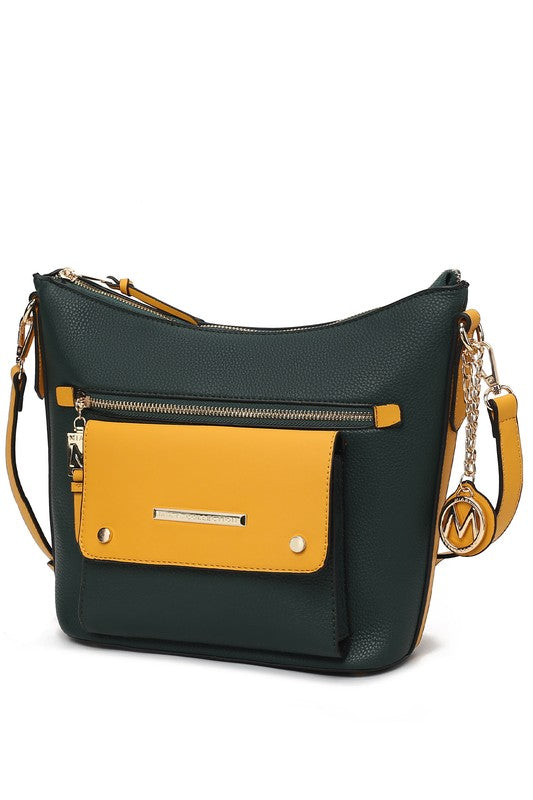 Mkf Collection Serenity Color Block Crossbody Bag | Modern Boutique Fashion
