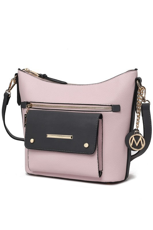 Mkf Collection Serenity Color Block Crossbody Bag | Modern Boutique Fashion