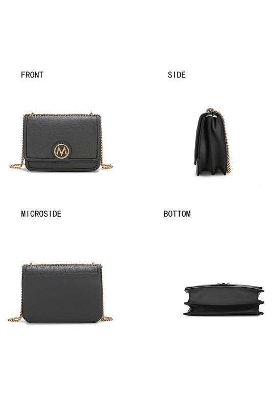 MKF Collection Amiyah Crossbody Shoulder Bag