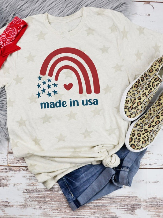 Made In Usa Graphic Tee