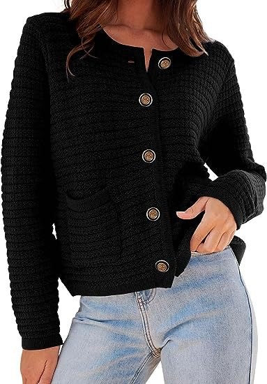 Textured Button Front Cardigan | Modern Boutique Fashion
