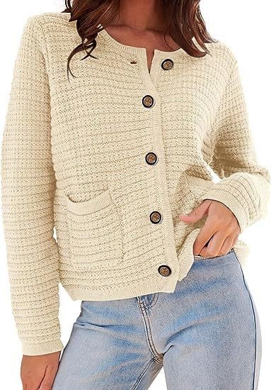 Textured Button Front Cardigan | Modern Boutique Fashion