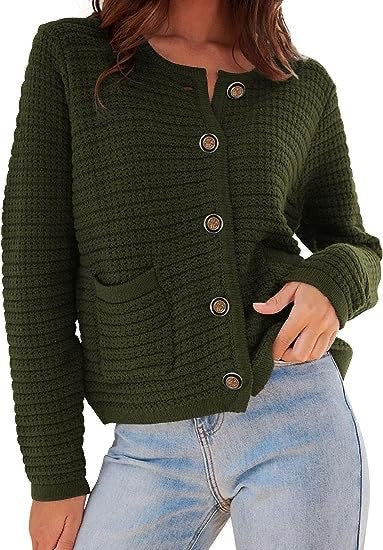 Textured Button Front Cardigan | Modern Boutique Fashion