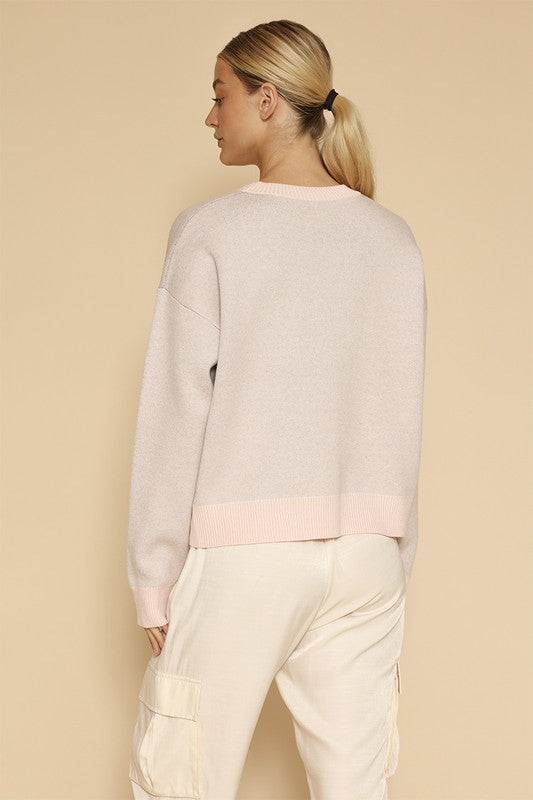 Pig Face Knit Sweater | Modern Boutique Fashion