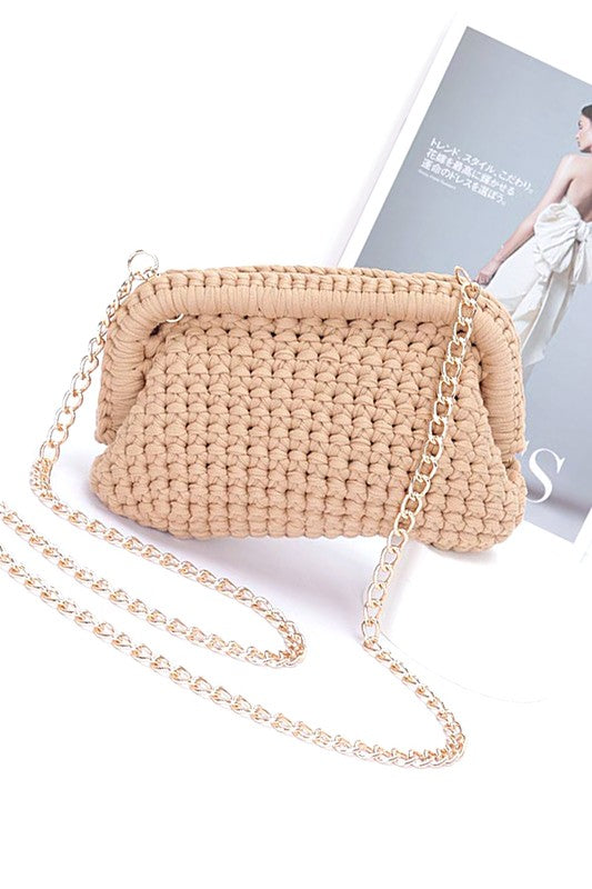 Cotton Hand Woven Convertible Swing Bag | Modern Boutique Fashion
