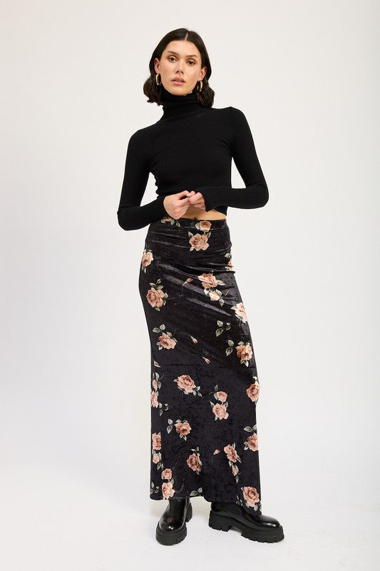 High Waist Maxi Pencil Skirt | Modern Boutique Fashion