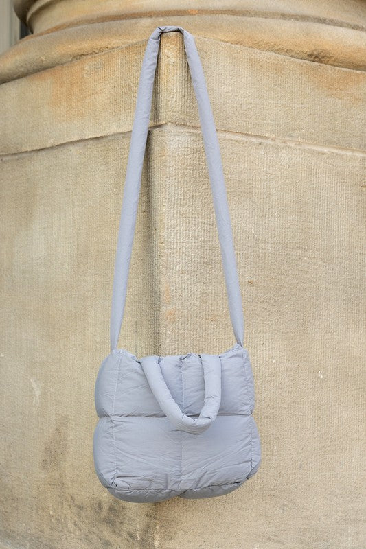 Jacie Puffer Crossbody Mini Tote | Modern Boutique Fashion