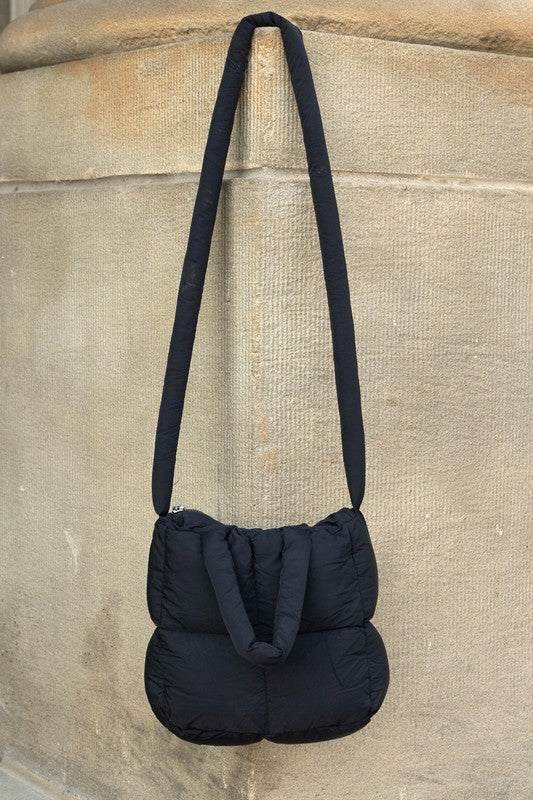 Jacie Puffer Crossbody Mini Tote | Modern Boutique Fashion