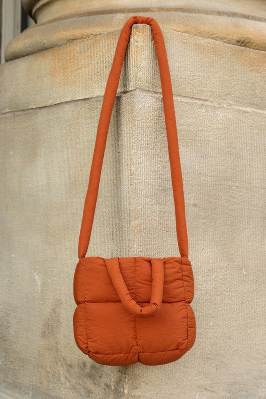 Jacie Puffer Crossbody Mini Tote | Modern Boutique Fashion