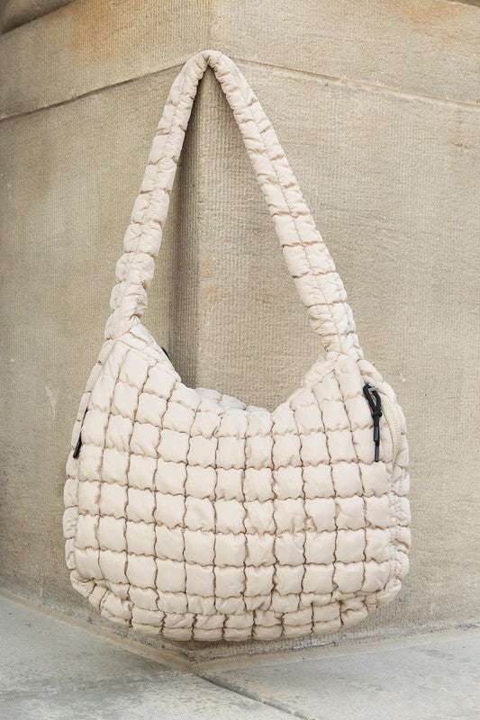 Taylor Quilted Puffer Tote | Modern Boutique Fashion