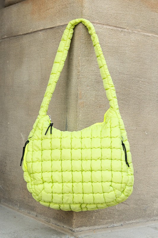 Taylor Quilted Puffer Tote | Modern Boutique Fashion