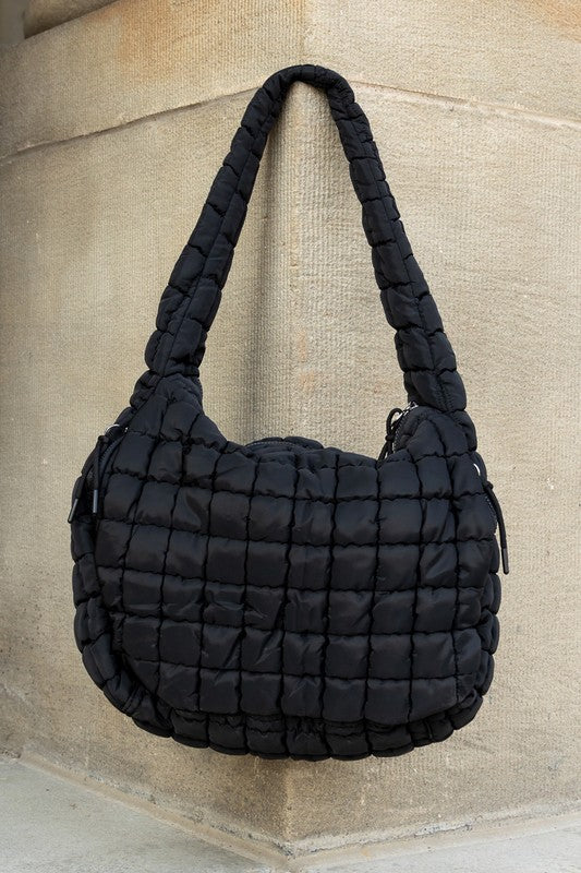 Taylor Quilted Puffer Tote | Modern Boutique Fashion