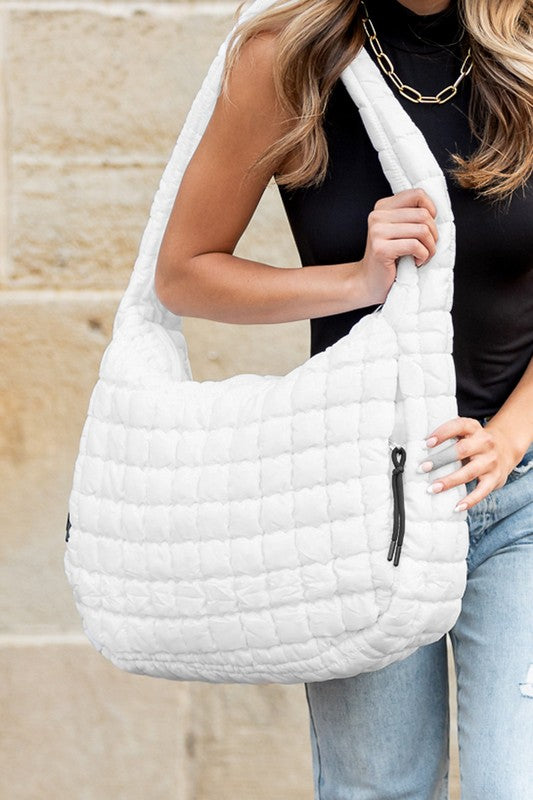 Taylor Quilted Puffer Tote | Modern Boutique Fashion