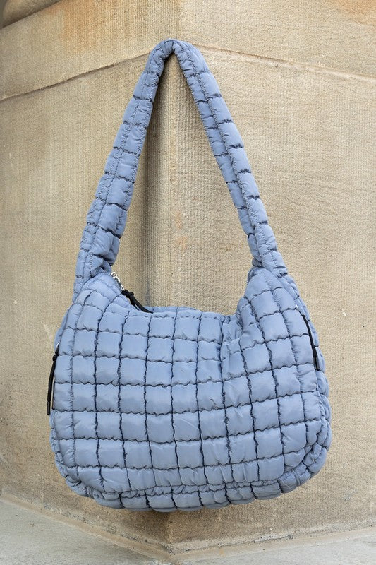 Taylor Quilted Puffer Tote | Modern Boutique Fashion