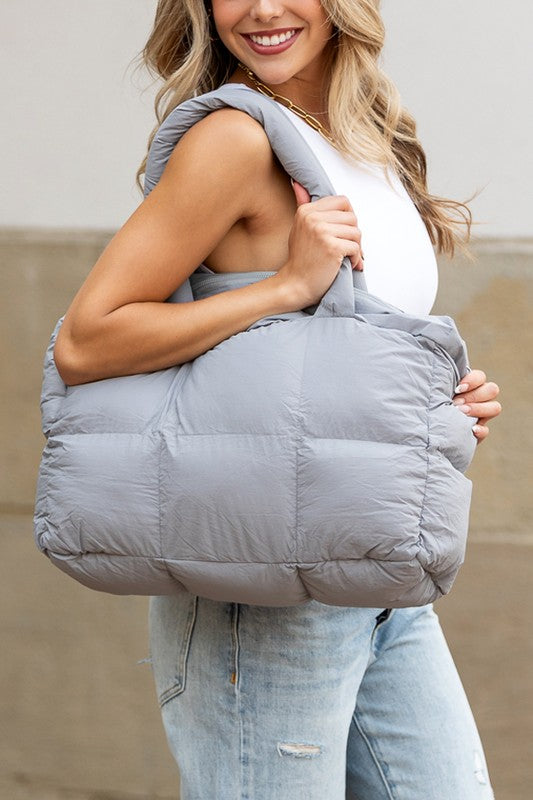 Daphne Puffer Tote | Modern Boutique Fashion