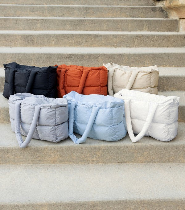 Daphne Puffer Tote | Modern Boutique Fashion