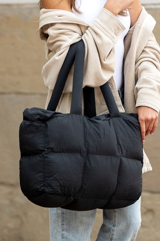 Daphne Puffer Tote | Modern Boutique Fashion