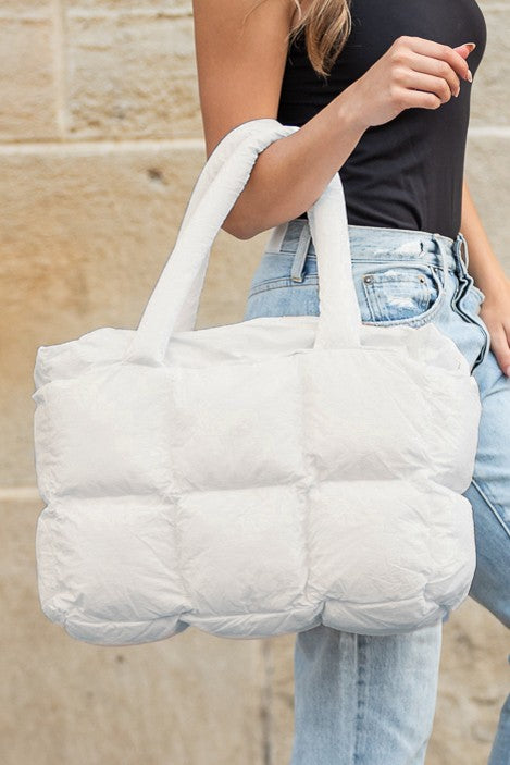Daphne Puffer Tote | Modern Boutique Fashion