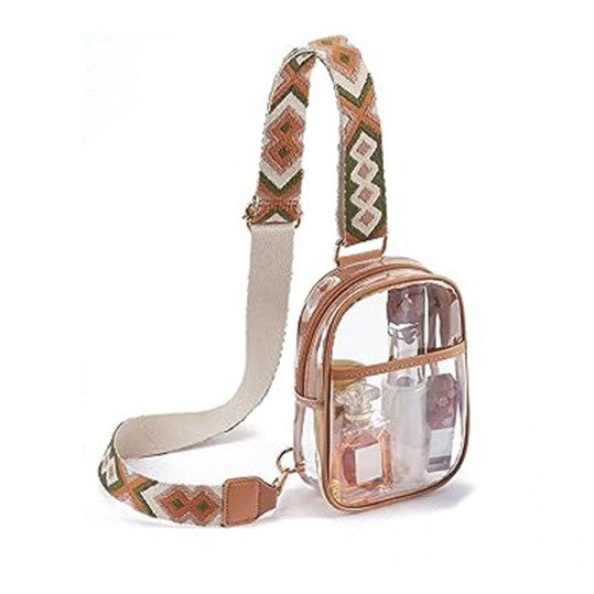 Noelle Clear Stadium Sling | Modern Boutique Fashion