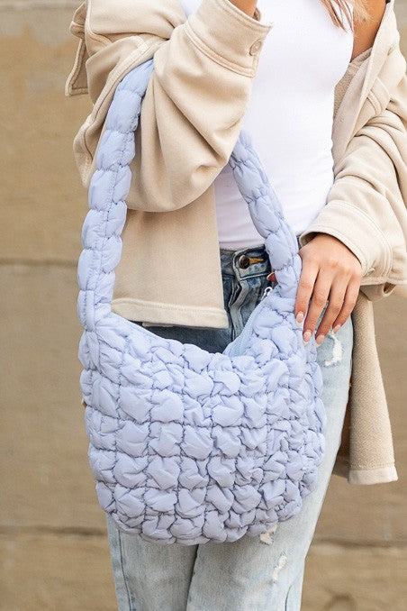 Dale Quilted Puffer Shoulder Bag | Modern Boutique Fashion
