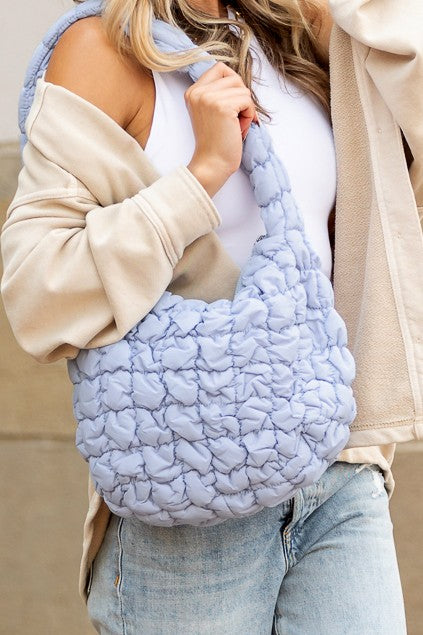 Dale Quilted Puffer Shoulder Bag | Modern Boutique Fashion