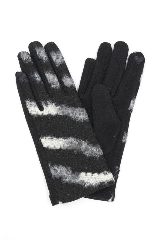 Pressed Yarn Fashion Winter Smart Gloves | Modern Boutique Fashion